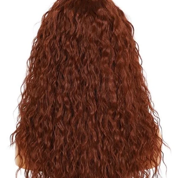 24 inch Lace Front T Part Curly Wig